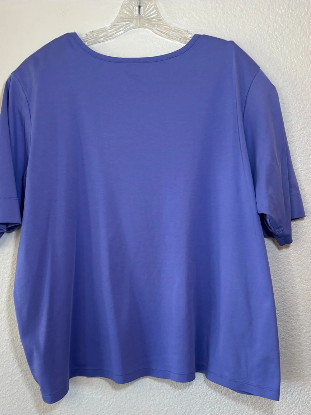 L.L. Bean Women's 100% Supima Cotton Scoop Neck Short Sleeve Tee 3X Lot of 2